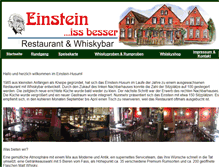 Tablet Screenshot of einstein-husum.de